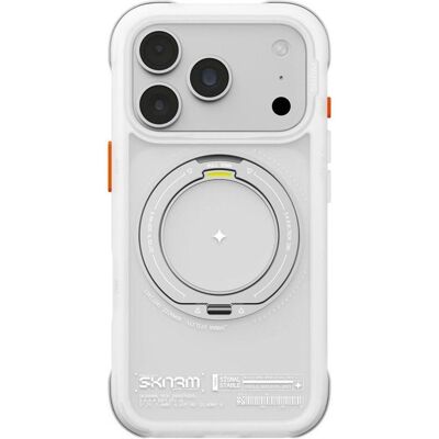 Skinarma Etui Atlas MagSafe + Rotating Kick Stand do iPhone 18 Pro / 17 Pro biały (Apple iPhone 17 Pro, Apple iPhone 18 Pro), Smartphone Hülle, Weiss Skinarma Etui Atlas MagSafe + Rotating Kick Stand do iPhone 18 Pro / 17 Pro biały (Apple iPhone 17 Pro, Apple iPhone 18 Pro), Smartphone Hülle, Weiss