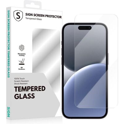 SiGN Screen Protector in Tempered Glass for iPhone 17 Air (Apple iPhone 17 Pro), Smartphone Schutzfolie SiGN Screen Protector in Tempered Glass for iPhone 17 Air (Apple iPhone 17 Pro), Smartphone Schutzfolie