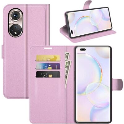 Screenguard Honor 50 Pro Leather Guard Lederhülle (Honor 50 Pro), Smartphone Hülle, Rosa Screenguard Honor 50 Pro Leather Guard Lederhülle (Honor 50 Pro), Smartphone Hülle, Rosa