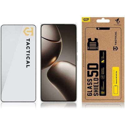 Tactical 14T/14T Pro Glass Shield 5D (1 Stk., Xiaomi 14T, Xiaomi 14T Pro), Smartphone Schutzfolie, Schwarz Tactical 14T/14T Pro Glass Shield 5D (1 Stk., Xiaomi 14T, Xiaomi 14T Pro), Smartphone Schutzfolie, Schwarz