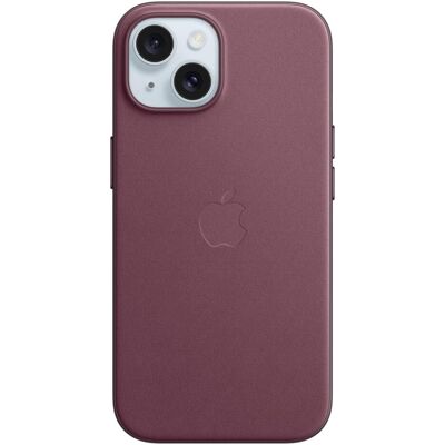 Feingewebe Case mit MagSafe (Apple iPhone 15), Smartphone Hülle, Rot Feingewebe Case mit MagSafe (Apple iPhone 15), Smartphone Hülle, Rot