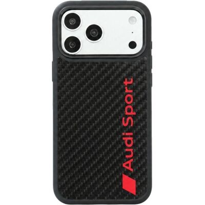 Audi Case R8 Carbon Fiber MagSafe for iPhone 18 Pro Max / 17 Pro Max black (Apple iPhone 17 Pro Max, Apple iPhone 18 Pro Max), Smartphone Hülle, Schwarz Audi Case R8 Carbon Fiber MagSafe for iPhone 18 Pro Max / 17 Pro Max black (Apple iPhone 17 Pro Max, Apple iPhone 18 Pro Max), Smartphone Hülle, Schwarz