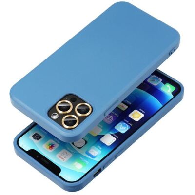 Forcell Back panel cover OEM SILICONE case for IPHONE 16 Pro blue (Apple iPhone 16 Pro), Smartphone Hülle, Blau Forcell Back panel cover OEM SILICONE case for IPHONE 16 Pro blue (Apple iPhone 16 Pro), Smartphone Hülle, Blau