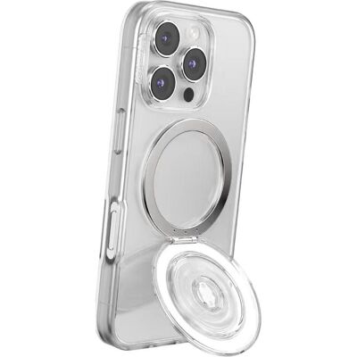 PopSockets Kick-Out Grip MagSafe phone grip and stand transparent, Smartphone Halterung, Transparent PopSockets Kick-Out Grip MagSafe phone grip and stand transparent, Smartphone Halterung, Transparent
