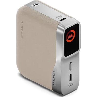 Cygnett Encore (10000 mAh, 45 W, 65 Wh), Powerbank, Weiss Cygnett Encore (10000 mAh, 45 W, 65 Wh), Powerbank, Weiss