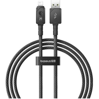 Baseus Fast Charging Cable Explorer 2.4A 1M (Black) (1 m, USB 2.0), USB Kabel Baseus Fast Charging Cable Explorer 2.4A 1M (Black) (1 m, USB 2.0), USB Kabel