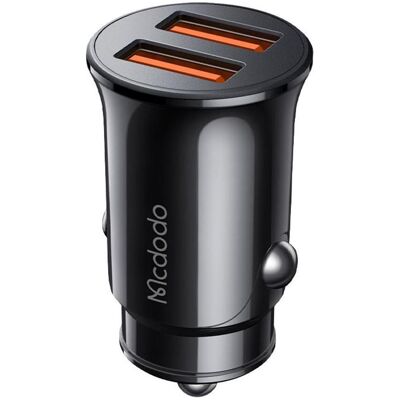 Mcdodo CC-6602 Autolader - Schnelles Laden, Dual USB Mcdodo CC-6602 Autolader - Schnelles Laden, Dual USB