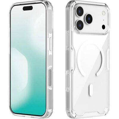 Nillkin Nature Pro Magnetic Series Softcase Hülle (Apple iPhone 17 Pro), Smartphone Hülle, Transparent Nillkin Nature Pro Magnetic Series Softcase Hülle (Apple iPhone 17 Pro), Smartphone Hülle, Transparent