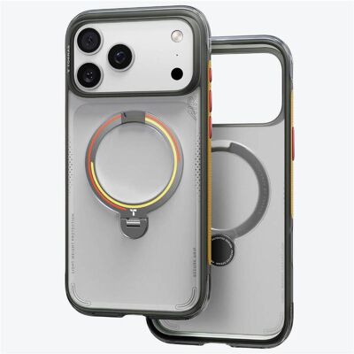 Torras iPhone 17 Pro – Ostand Q3 Air MagSafe Germany Iron - Limited Edition (Apple iPhone 17 Pro), Smartphone Hülle, Grau Torras iPhone 17 Pro – Ostand Q3 Air MagSafe Germany Iron - Limited Edition (Apple iPhone 17 Pro), Smartphone Hülle, Grau