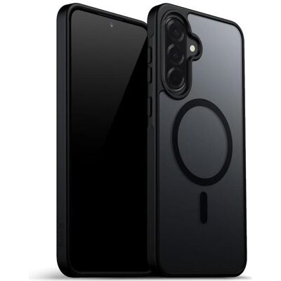 Crong Hybrid Matte Magnetic - MagSafe Case Samsung Galaxy A36 (Black) (Samsung Galaxy A36, Samsung Galaxy A37), Smartphone Hülle, Schwarz Crong Hybrid Matte Magnetic - MagSafe Case Samsung Galaxy A36 (Black) (Samsung Galaxy A36, Samsung Galaxy A37), Smartphone Hülle, Schwarz