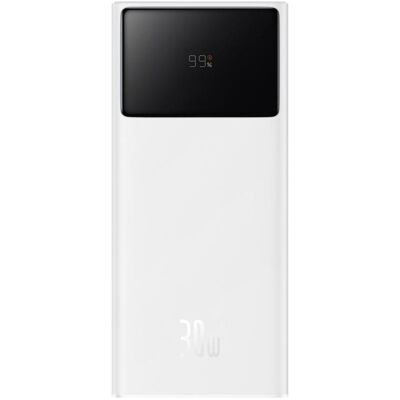 Baseus Powerbank Star-Lord 20000mAh, 30W (white) (20000 mAh, 74 Wh), Powerbank, Weiss Baseus Powerbank Star-Lord 20000mAh, 30W (white) (20000 mAh, 74 Wh), Powerbank, Weiss