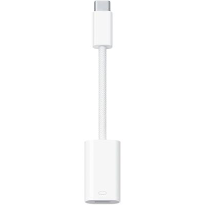 Apple USB-C auf Lightning Adapter (USB-C, Lightning), Mobilgerät Adapter, Weiss Apple USB-C auf Lightning Adapter (USB-C, Lightning), Mobilgerät Adapter, Weiss