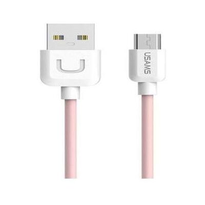 Usams US-SJ098 U-Turn Durable TPE Universal Micro USB to USB Data&Fast 2A Charger Cable 1m (1 m), USB Kabel Usams US-SJ098 U-Turn Durable TPE Universal Micro USB to USB Data&Fast 2A Charger Cable 1m (1 m), USB Kabel
