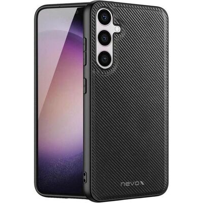 Nevox StyleShell Nylo (Samsung Galaxy S24+), Smartphone Hülle, Schwarz Nevox StyleShell Nylo (Samsung Galaxy S24+), Smartphone Hülle, Schwarz
