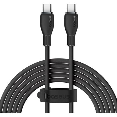 Baseus Kabel USB USB-C - USB-C 1.2 m Czarny (6932172650223) (1.20 m, 100 W), USB Kabel Baseus Kabel USB USB-C - USB-C 1.2 m Czarny (6932172650223) (1.20 m, 100 W), USB Kabel