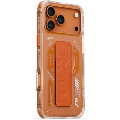 Skinarma Helio Case for iPhone 17 Pro Max Magnetic Charging + Grip Stand Orange (Apple iPhone 17 Pro Max), Smartphone Hülle, Orange Skinarma Helio Case for iPhone 17 Pro Max Magnetic Charging + Grip Stand Orange (Apple iPhone 17 Pro Max), Smartphone Hülle, Orange