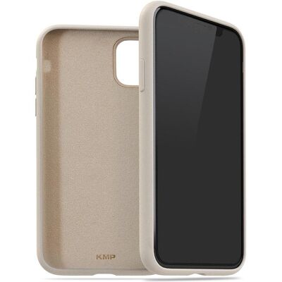 KMP Silicone Case (Apple iPhone 11 Pro), Smartphone Hülle, Beige KMP Silicone Case (Apple iPhone 11 Pro), Smartphone Hülle, Beige