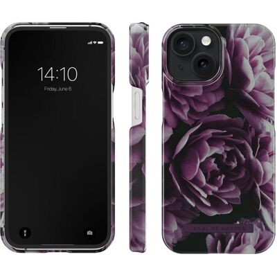 iDeal Of Sweden iPhone 15 Case, Deep Purple Bloom (Apple iPhone 15), Smartphone Hülle, Violett iDeal Of Sweden iPhone 15 Case, Deep Purple Bloom (Apple iPhone 15), Smartphone Hülle, Violett