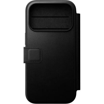 Nomad MagSafe Book-Cover Modern Leather (Apple iPhone 17 Pro, Apple iPhone 18 Pro), Smartphone Hülle, Schwarz Nomad MagSafe Book-Cover Modern Leather (Apple iPhone 17 Pro, Apple iPhone 18 Pro), Smartphone Hülle, Schwarz