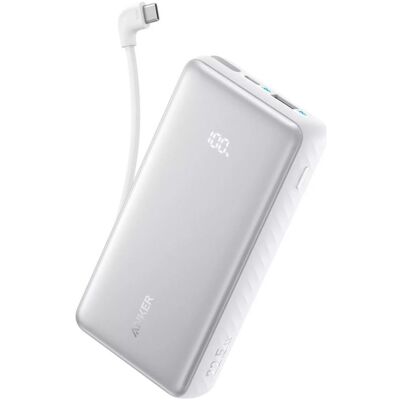 Anker Zolo (10000 mAh, 22.50 W, 74 Wh), Powerbank, Weiss Anker Zolo (10000 mAh, 22.50 W, 74 Wh), Powerbank, Weiss