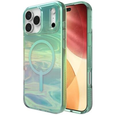 Zagg Case für Apple iPhone 17 Pro Max Milan Snap iridescent oil slick (Apple iPhone 17 Pro Max), Smartphone Hülle, Mehrfarbig, Grün Zagg Case für Apple iPhone 17 Pro Max Milan Snap iridescent oil slick (Apple iPhone 17 Pro Max), Smartphone Hülle, Mehrfarbig, Grün