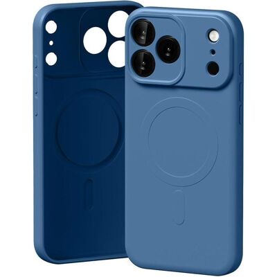 Mercury Semi-Silicone MagSafe Case (Apple iPhone 17 Pro Max), Smartphone Hülle, Blau Mercury Semi-Silicone MagSafe Case (Apple iPhone 17 Pro Max), Smartphone Hülle, Blau