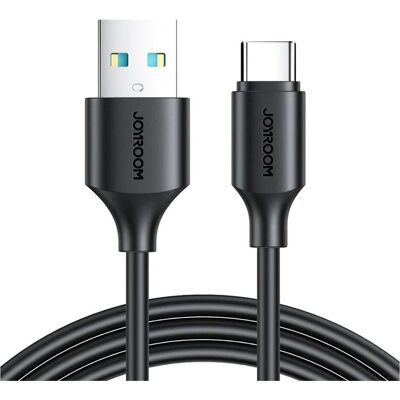 Joyroom USB Datenkabel - 2m Schwarz - USB 2.0, 3A, Schnelles Laden Joyroom USB Datenkabel - 2m Schwarz - USB 2.0, 3A, Schnelles Laden