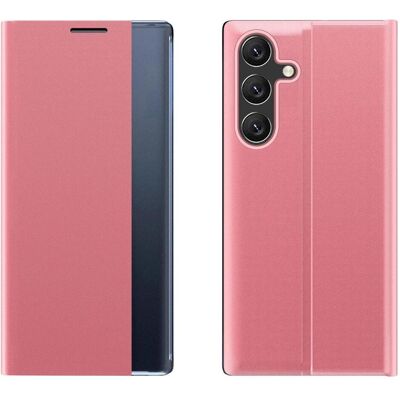 Hurtel Back panel cover New Sleep Case Cover with Flip and Stand for Samsung Galaxy S25 Edge - Pink (Samsung Galaxy S25 Edge), Smartphone Hülle, Rosa, Pink Hurtel Back panel cover New Sleep Case Cover with Flip and Stand for Samsung Galaxy S25 Edge - Pink (Samsung Galaxy S25 Edge), Smartphone Hülle, Rosa, Pink