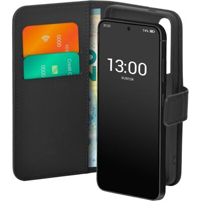 Puro Klapphülle (Samsung Galaxy S24 FE), Smartphone Hülle, Schwarz Puro Klapphülle (Samsung Galaxy S24 FE), Smartphone Hülle, Schwarz