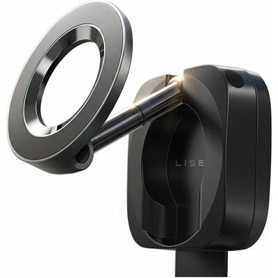 Lisen Magnetic Stand Phone Universal, Black, Smartphone Halterung, Schwarz Lisen Magnetic Stand Phone Universal, Black, Smartphone Halterung, Schwarz