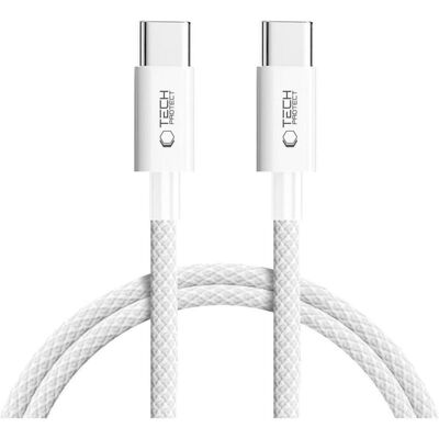 Tech-Protect Cable Ultraboost Lite USB-C PD60W/3A 100 cm - gray (1 m, USB 3.2 Gen 1, 60 W), USB Kabel Tech-Protect Cable Ultraboost Lite USB-C PD60W/3A 100 cm - gray (1 m, USB 3.2 Gen 1, 60 W), USB Kabel