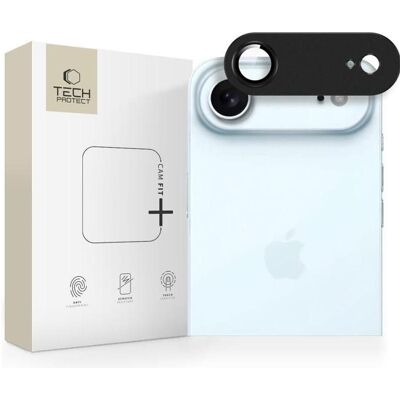 Tech-Protect Camfull Fit+ Kameraabdeckung für iPhone 17 Air, Schwarz (1 Stk., Apple iPhone 17), Smartphone Schutzfolie, Schwarz Tech-Protect Camfull Fit+ Kameraabdeckung für iPhone 17 Air, Schwarz (1 Stk., Apple iPhone 17), Smartphone Schutzfolie, Schwarz