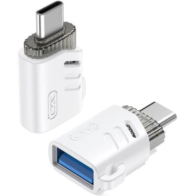 xO Adapter NB256B OTG USB - USB-C weiss (USB-A, USB-C), Mobilgerät Adapter, Weiss xO Adapter NB256B OTG USB - USB-C weiss (USB-A, USB-C), Mobilgerät Adapter, Weiss