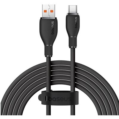 Baseus Kabel Pudding 100W USB-A - USB-C 1,2m - czarny (1.20 m, 100 W), USB Kabel Baseus Kabel Pudding 100W USB-A - USB-C 1,2m - czarny (1.20 m, 100 W), USB Kabel