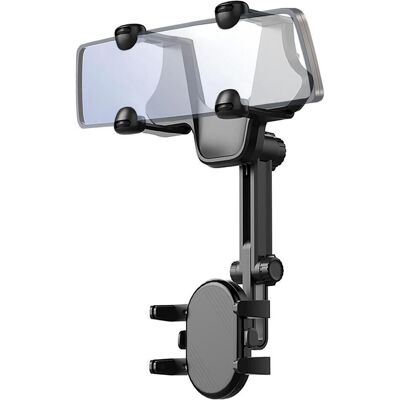 Hurtel Car phone holder for the rearview mirror - black, Smartphone Halterung, Schwarz Hurtel Car phone holder for the rearview mirror - black, Smartphone Halterung, Schwarz