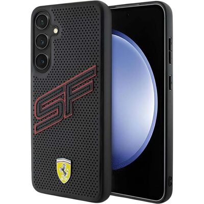 Ferrari Big SF Perforated - Samsung Galaxy S24 Hülle - Schwarz Ferrari Big SF Perforated - Samsung Galaxy S24 Hülle - Schwarz