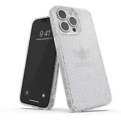 Adidas Protective Clear Case Glitter (Apple iPhone 13 Pro), Smartphone Hülle, Transparent Adidas Protective Clear Case Glitter (Apple iPhone 13 Pro), Smartphone Hülle, Transparent