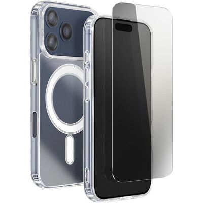 4smarts 360° Premium Protection Set (Apple iPhone 17 Pro Max), Smartphone Hülle, Transparent 4smarts 360° Premium Protection Set (Apple iPhone 17 Pro Max), Smartphone Hülle, Transparent