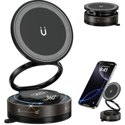 xO Magnetic Car Holder C177, Universal, Black, Smartphone Halterung, Schwarz xO Magnetic Car Holder C177, Universal, Black, Smartphone Halterung, Schwarz