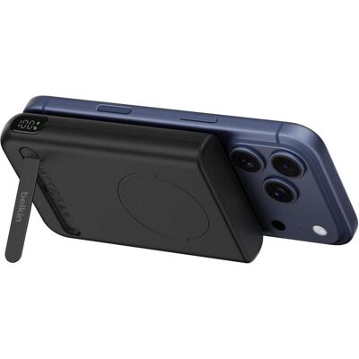 Belkin BPD014hqBK, 10000 mAh, Kabelloses Aufladen, 30 W, Schwarz (10000 mAh, 30 W, 38.70 Wh), Powerbank, Schwarz Belkin BPD014hqBK, 10000 mAh, Kabelloses Aufladen, 30 W, Schwarz (10000 mAh, 30 W, 38.70 Wh), Powerbank, Schwarz