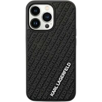 Karl Lagerfeld KLHCN613DMKRLK iPhone 11 / Xr 6.1" czarny/black hardcase 3D Rubber Multi Logo (Apple iPhone 11, Apple iPhone XR), Smartphone Hülle, Schwarz Karl Lagerfeld KLHCN613DMKRLK iPhone 11 / Xr 6.1" czarny/black hardcase 3D Rubber Multi Logo (Apple iPhone 11, Apple iPhone XR), Smartphone Hülle, Schwarz