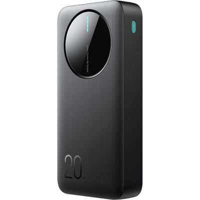 Joyroom JR-PBF14 Pro 22.5W LED Fast Charging Power Bank 20000mAh - Black (20000 mAh, 22.50 W, 74 Wh), Powerbank, Schwarz Joyroom JR-PBF14 Pro 22.5W LED Fast Charging Power Bank 20000mAh - Black (20000 mAh, 22.50 W, 74 Wh), Powerbank, Schwarz