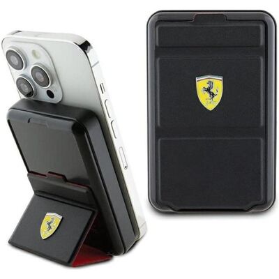 Acer Ferrari Powerbank Bezprzewodowy 15W FEPB10MSPLEK 10000 mAh z funkcją standu czarny/black Metal Logo (10000 mAh, 15 W), Powerbank, Schwarz Acer Ferrari Powerbank Bezprzewodowy 15W FEPB10MSPLEK 10000 mAh z funkcją standu czarny/black Metal Logo (10000 mAh, 15 W), Powerbank, Schwarz