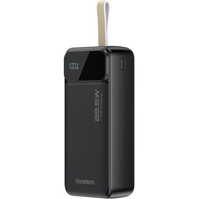 Choetech 30000 mAh (30000 mAh, 22.50 W), Powerbank, Schwarz Choetech 30000 mAh (30000 mAh, 22.50 W), Powerbank, Schwarz