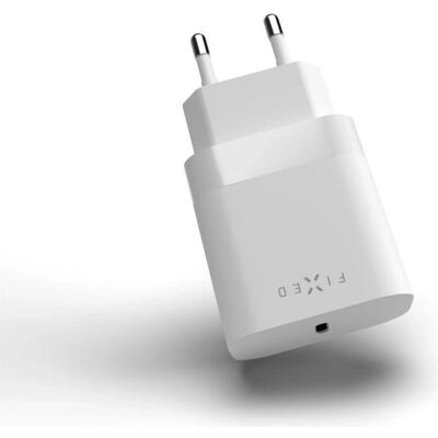 Fixed - Wandladegerät - 20W - Weiß - Type-C, Power Delivery 3.0 Fixed - Wandladegerät - 20W - Weiß - Type-C, Power Delivery 3.0