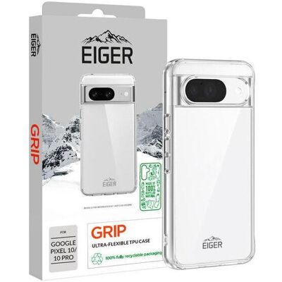 Eiger Grip Case (Google Pixel 10, Google Pixel 10 Pro), Smartphone Hülle, Transparent Eiger Grip Case (Google Pixel 10, Google Pixel 10 Pro), Smartphone Hülle, Transparent