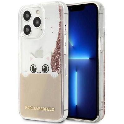 Karl Lagerfeld Liquid Case (Apple iPhone 13, Apple iPhone 13 Pro), Smartphone Hülle, Pink Karl Lagerfeld Liquid Case (Apple iPhone 13, Apple iPhone 13 Pro), Smartphone Hülle, Pink