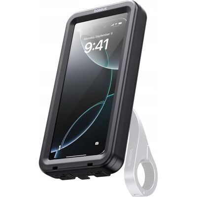 Baseus RainShield Phone Case PrimeTrip VB1 fur Magnetic Bike Phone Holder, Black, Smartphone Halterung, Schwarz Baseus RainShield Phone Case PrimeTrip VB1 fur Magnetic Bike Phone Holder, Black, Smartphone Halterung, Schwarz