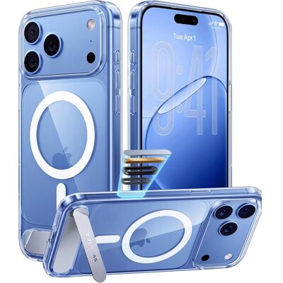 Torras Ostand L1 (Apple iPhone 17 Pro Max, Apple iPhone 18 Pro Max), Smartphone Hülle, Transparent Torras Ostand L1 (Apple iPhone 17 Pro Max, Apple iPhone 18 Pro Max), Smartphone Hülle, Transparent