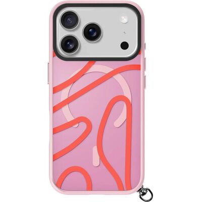 Laut KEYKO POP for iPhone 17 Pro Max - Rosy Wave (Apple iPhone 17 Pro Max), Smartphone Hülle, Pink Laut KEYKO POP for iPhone 17 Pro Max - Rosy Wave (Apple iPhone 17 Pro Max), Smartphone Hülle, Pink
